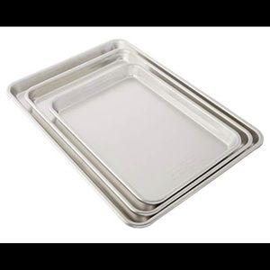 Nordic Ware 3 Piece Baking Sheet Pans Set